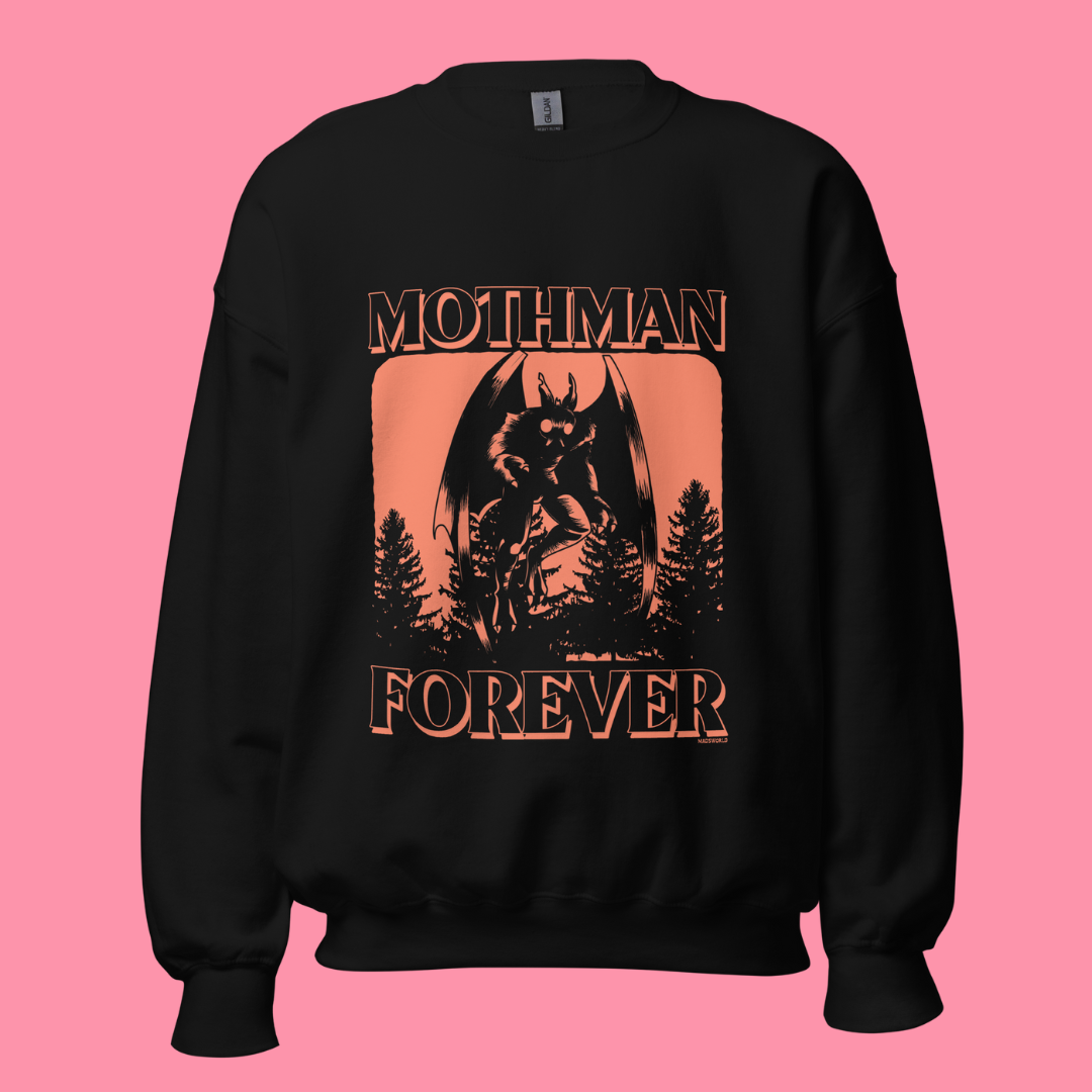 Mothman Forever Cryptid Sweatshirt