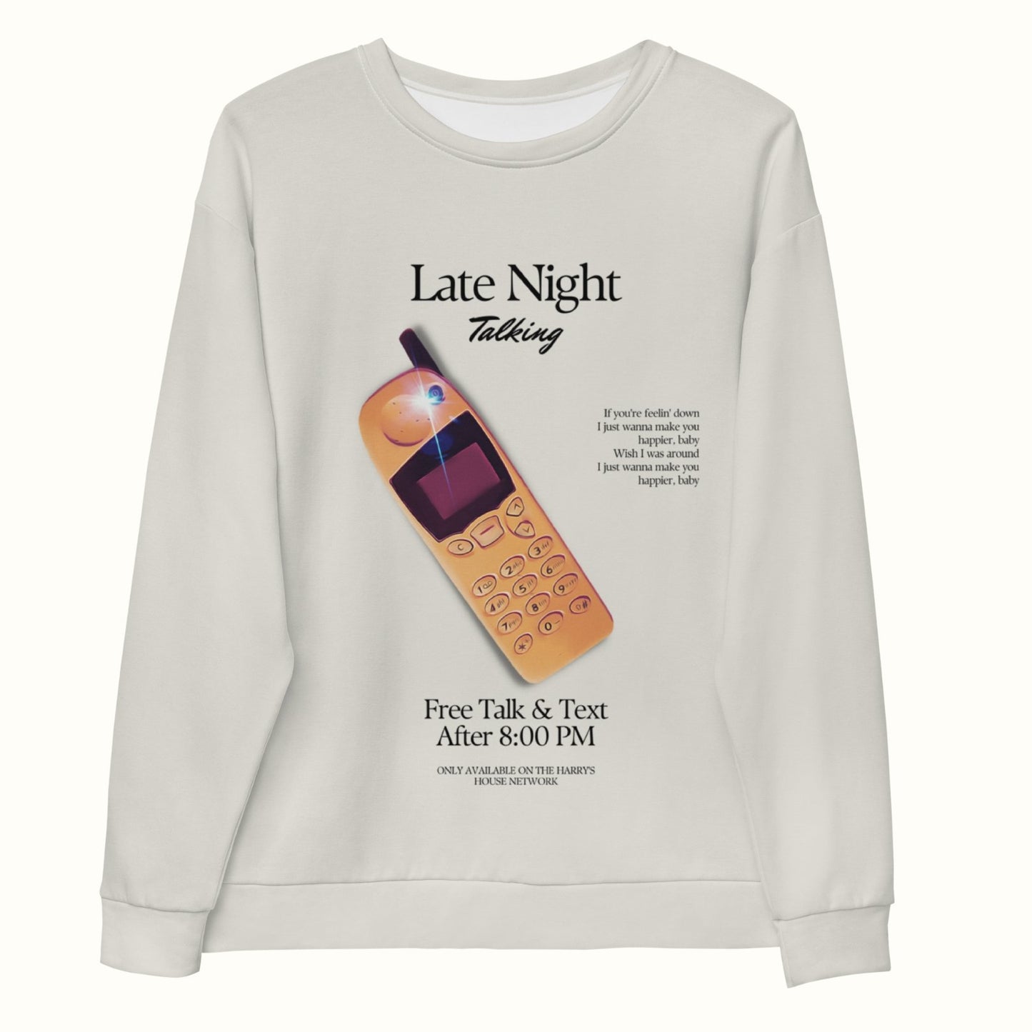 Late Night Talking Unisex Sweatshirt - M A D S W O R L D S H O P