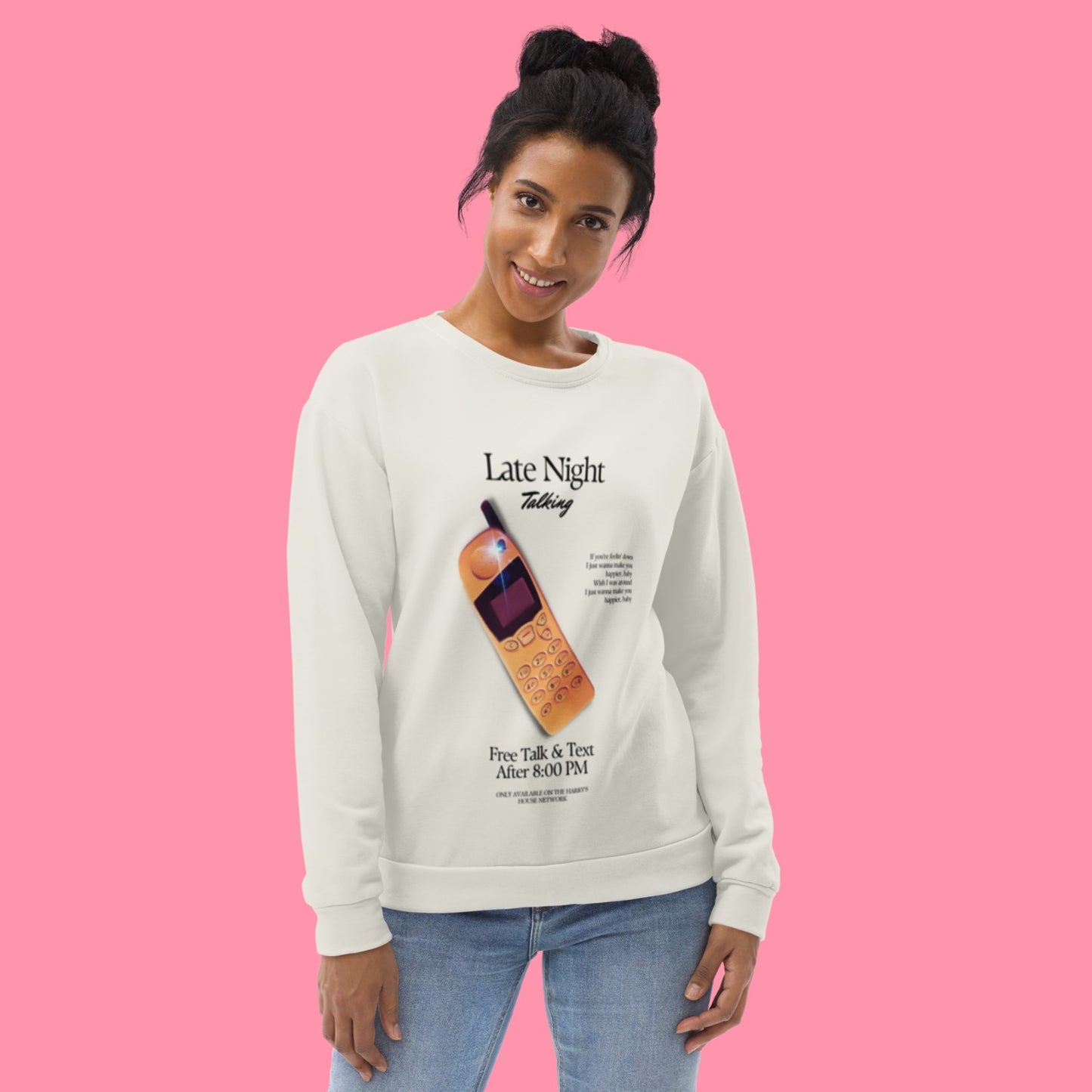 Late Night Talking Unisex Sweatshirt - M A D S W O R L D S H O P