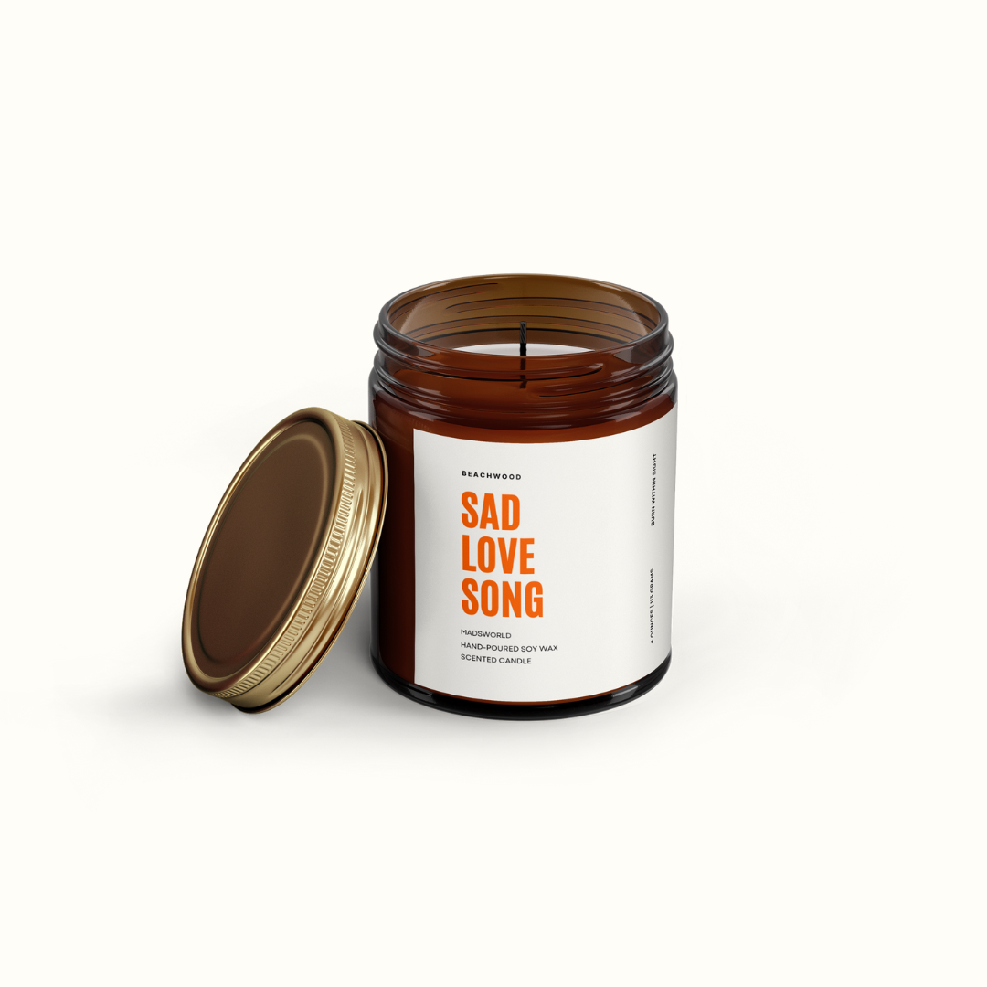 Sad Love Song - Beachwood Scented Candle