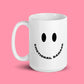 Smiley Face Emotional Damage Meme Mug  m a d s w o r l d   