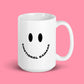 Smiley Face Emotional Damage Meme Mug  m a d s w o r l d 15 oz  