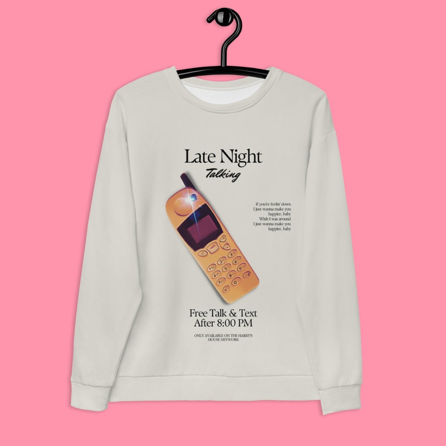 Late Night Talking Unisex Sweatshirt - M A D S W O R L D S H O P